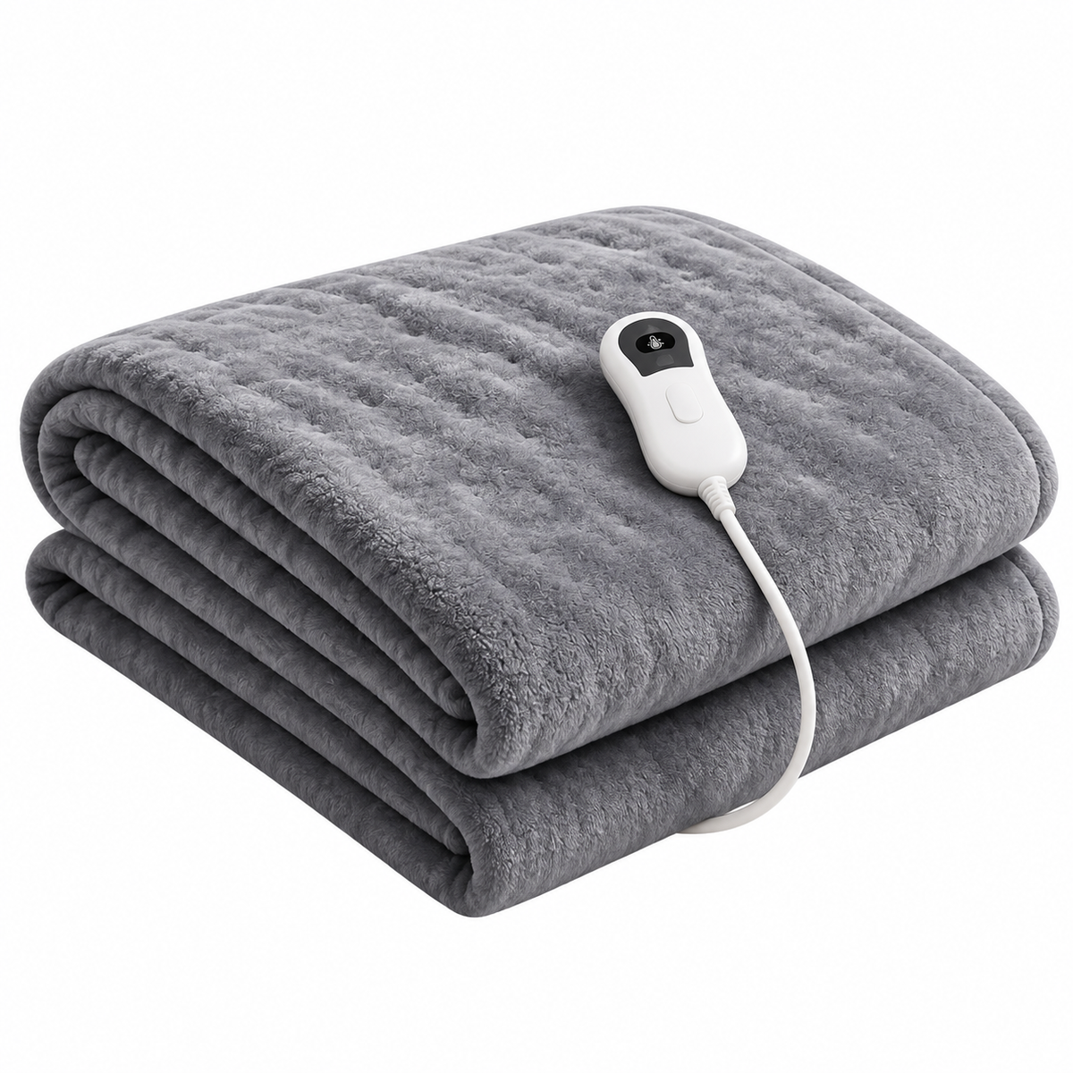 Warm Electric Blanket – 3 Heat Settings, Soft Flannel, 120W