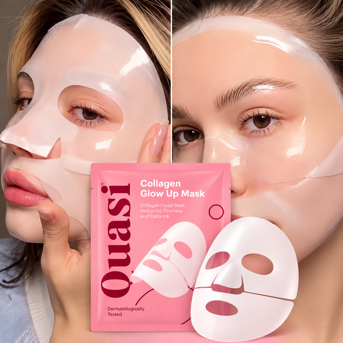 Collagen Hydrating Facial Mask – Soothing, Brightening & Intense Hydration